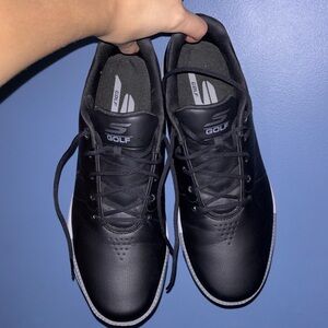 Skechers Men's Black Athletic Golf Shoes